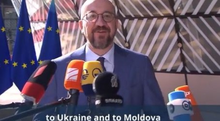Charles Michel: Ukrajina i Moldavija dobile status kandidata za članstvo u EU-u