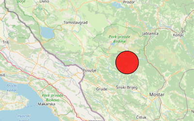 Potres magnitude 4.9 zatresao Hercegovinu, osjetio se u Splitu i Dubrovniku: “Možemo očekivati još podrhtavanja”
