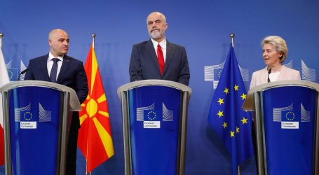 Otvaranje pristupnih pregovora s Albanijom i Sj.Makedonijom: “Kakav povijesni trenutak!”