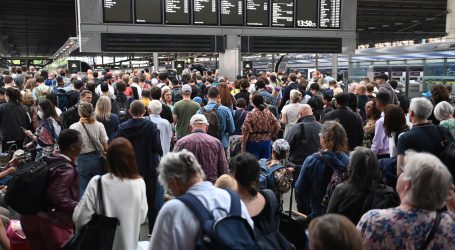 Britanski željezničari štrajkaju, stanje u prometu je kaotično