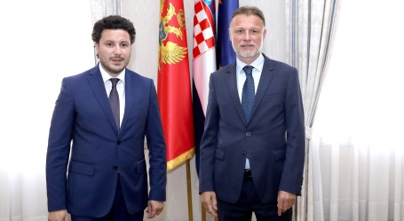 Jandroković primio crnogorskog premijera Abazovića: “Prostor za napredak vidimo u turizmu”