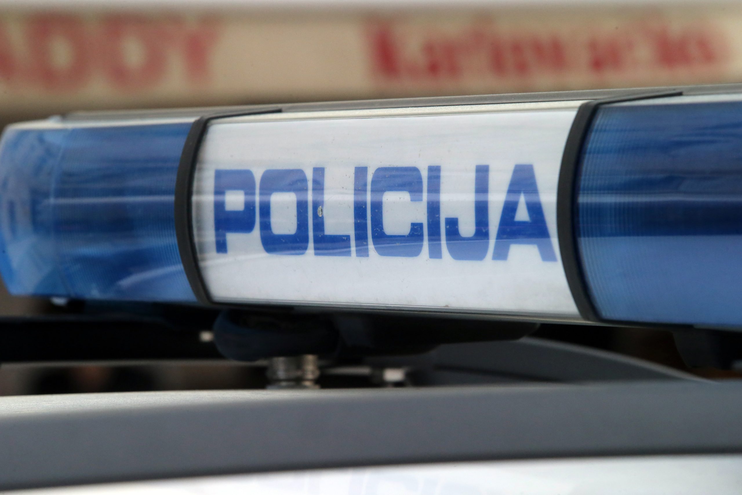 17.04.105., Split - Policija, automobi i policijske oznake."nPhoto: Ivo Cagalj/PIXSELL