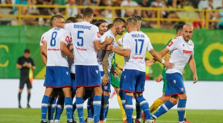 Hajduk golovima Melnjaka i Livaje svladao Istru u Puli, susret odigran bez VAR-a