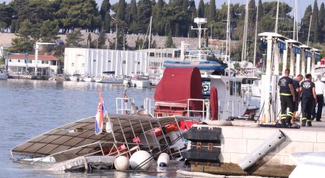 Objavljeni novi detalji potonuća broda u Splitu: Čovjek koji je upravljao brodom uopće nije kapetan