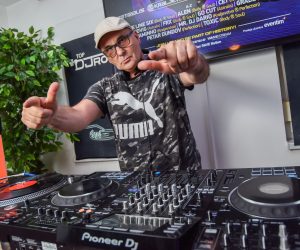 21.08.2022., Zagreb - Damir Cuculic, DJ i organizator festivala. 

Photo Sasa ZinajaNFoto