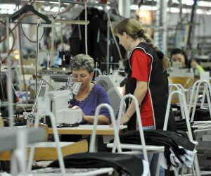 18.05.2011., Tvornica Varteks,Varazdin -  Pogon za sivanje odijela tekstilne industrije VarteksrPhoto: Marko Jurinec/PIXSELL