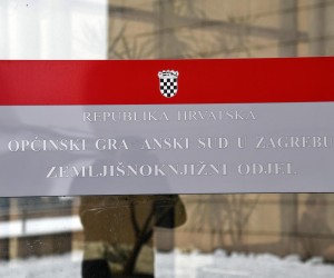 24.01.2019., Zagreb - Zemljisnoknjizni odjel Opcinskog gradjanskog suda u Zagrebu. "nPhoto: Josip Regovic/PIXSELL