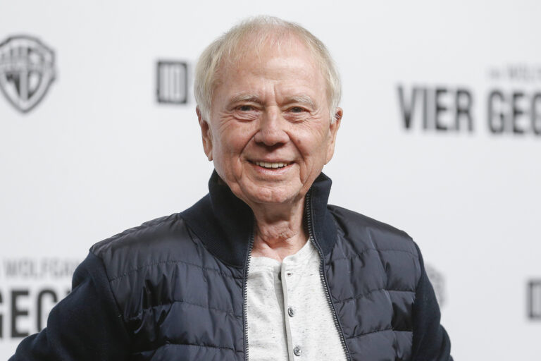 BERLIN, GERMANY - NOVEMBER 02: Wolfgang Petersen attends  the Hellinger Doll Film Production And Warner Bros. Pictures Germany Present Joint Film Project on November 02, 2015 in Berlin, Germany.  (Photo by Franziska Krug)