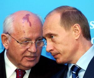 epa10148348 (FILE) - Russian President Vladimir Putin (R) and former Soviet leader Mikhail Gorbachev (L) talk during a press conference at Gottorf palace in the northern village of Schleswig, Germany, 21 December 2004 (reissued 30 August 2022). According to a Moscow Central Clinical Hospital statement, former Soviet president Mikhail Gorbachev has died at the age of 91. As a supporter of the de-Stalinization programs of his predecessor Nikita Khrushchev, Gorbachev initiated numerous reforms during his tenure. He signed a nuclear arms treaty with the United States and withdrew the Soviet Union from the Soviet-Afghan war. His policies created freedom of speech and press, and decentralized fiscal policy planning and execution to increase efficiency. Gorbachev was the last leader of the Soviet Union, overseeing Russia’s transition from one party rule to fragile democracy.  EPA/CARSTEN REHDER  GERMANY OUT *** Local Caption *** 00333446