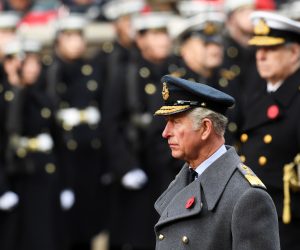 epa10171327 (FILE) - Britain's Charles, Prince of Wales during Remembrance Sunday service at the Cenotaph in London, Britain, 12 November 2017 (reissued 08 September 2022). According to a statement issued by Buckingham Palace on 08 September 2022, Britain's Queen Elizabeth II has died at her Scottish estate, Balmoral Castle, on 08 September 2022. The 96-year-old Queen was the longest-reigning monarch in British history. Her eldest son, Charles, Prince of Wales, the heir to the British throne, became king upon her death. Britain's new monarch will be known as King Charles III, Clarence House confirmed.  EPA/ANDY RAIN *** Local Caption *** 55280519