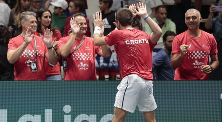 Hrvatska teniska reprezentacija s drugog mjesta u skupini A odlazi u četvrtfinale Davis Cupa