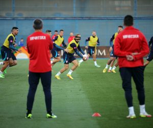 Zagreb, 21.9.2022 -  Trening Hrvatske nogometne reprezentacije uoči utakmice s Danskom.
Foto Hina/ Dario GRZELJ/ dag