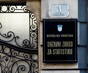 14.01.2022., Zagreb - Drzavni zavod za statistiku, Ilica 3. Photo: Davor Puklavec/PIXSELL