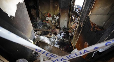 U Varaždinu zbog opuška cigarete izbio požar u kojem je smrtno stradao muškarac
