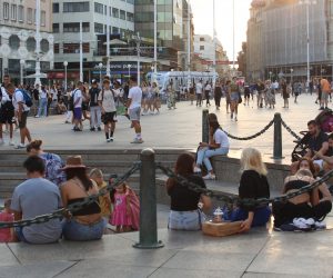 30.08.2022., Zagreb - Veliki broj gradjana odlucio prosetati centrom grada. Photo: Lovro Domitrovic/PIXSELL
