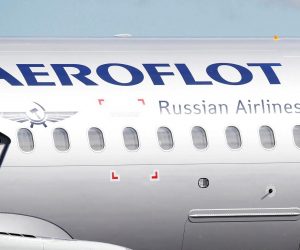 FILE PHOTO: The logo of Russia's flagship airline Aeroflot is seen on an Airbus A320 in Colomiers near Toulouse, France, September 26, 2017. REUTERS/Regis Duvignau/File Photo Photo: REGIS DUVIGNAU/REUTERS