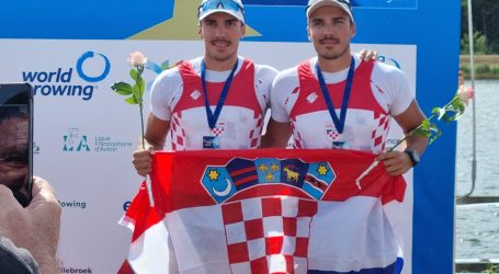 Braća Lončarić brončana na Europskom prvenstvu veslača do 23 godine u belgijskom Hazewinkelu