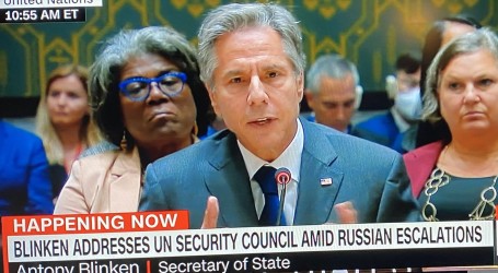 Blinken u UN-u: “Ne možemo dopustiti da Putin prođe nekažnjeno”