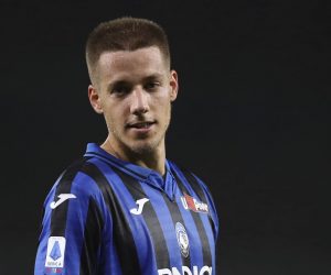 July 14, 2020, Bergamo, United Kingdom: Croatian midfielder Mario Pasalic of Atalanta poses with the matchball after scoring a hat trick during the Serie A match at Gewiss Stadium, Bergamo. Picture date: 14th July 2020. Picture credit should read: Jonathan Moscrop/Sportimage(Credit Image: © Jonathan Moscrop/CSM via ZUMA Wire) (Cal Sport Media via AP Images)