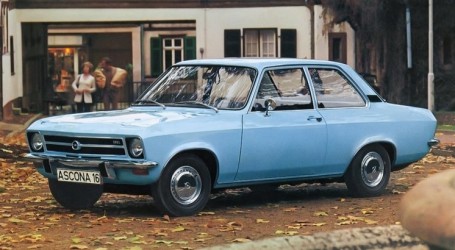 Opel Ascona, između slavnih modela Kadett i Rekord, predstavljena 28. listopada 1970.