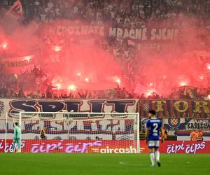 21.10.2022., stadion Poljud, Split - SuperSport HNL, 14. kolo, HNK Hajduk - GNK Dinamo.
 Photo: Matko Begovic/PIXSELL