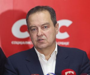 23, October, 2022, Belgrade - After the session of the Presidency of the Socialist Party of Serbia, a press conference was held. Ivica Dacic. Photo: M.K./ATAImages

23, oktobar, 2022, Beograd - Posle sednice Predsednistva Socijalisticke partije Srbije odrzana je konferencija za medije. Photo: M.K./ATAImages Photo: M.K./ATAImages/PIXSELL/PIXSELL
