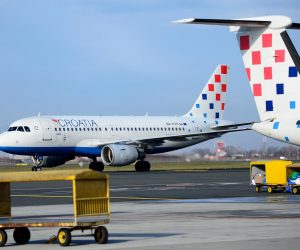 05.12.2017., Zagreb - Putnicki terminal Zracne luke Franjo Tudjman. "nZrakoplov kompanije Croatia Airlines. "nPhoto: Marko Prpic/PIXSELL