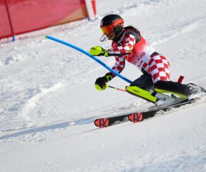 09.02.2022., Peking, Kina - Zimske olimpijske igre 2022. Slalom, prva voznja. Zrinka Ljutic  Photo: Jaki Franja/PIXSELL