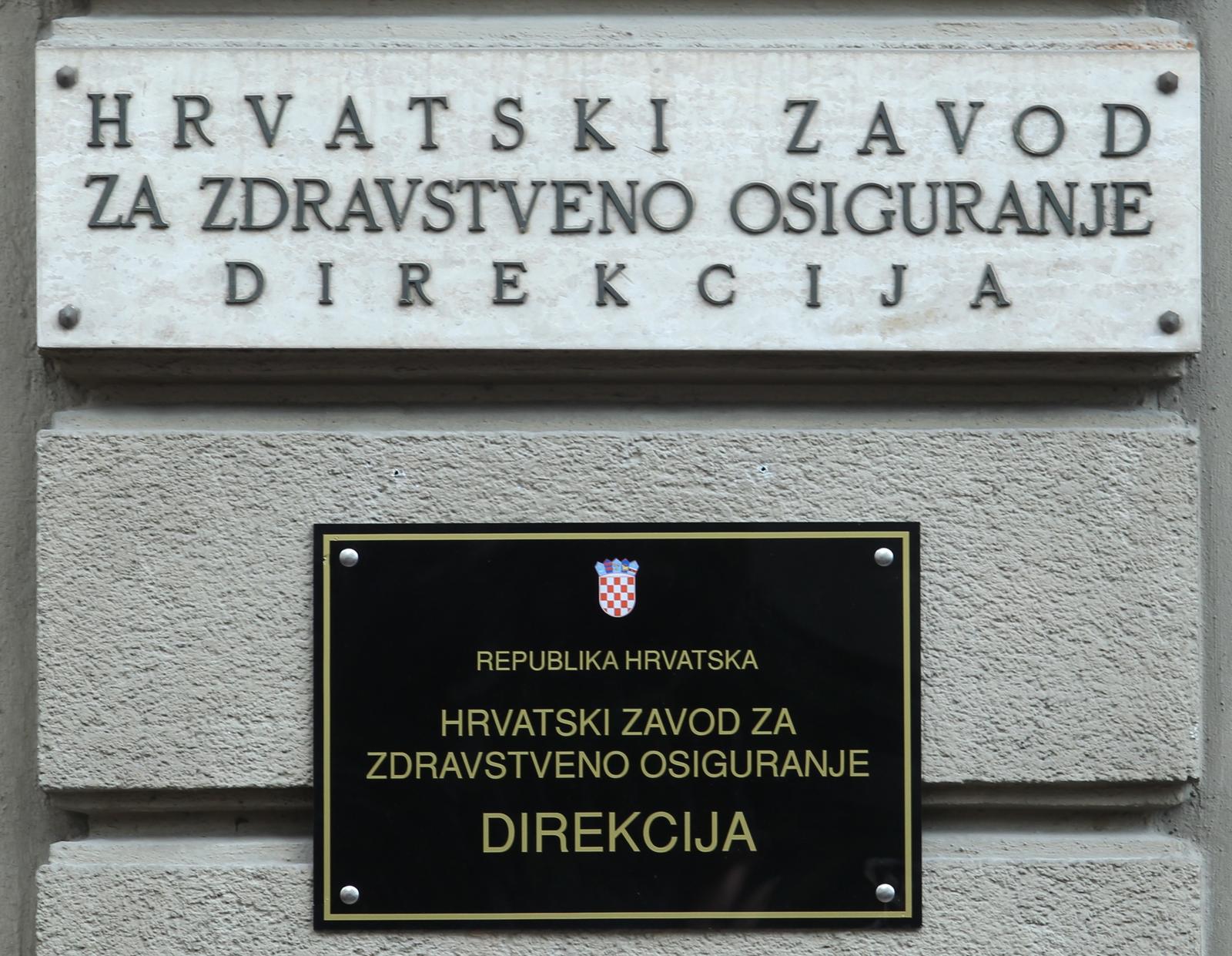 16.09.2013., Zagreb -  Direkcija Hrvatskog zavoda za zdravstveno osiguranje. Photo: Zeljko Lukunic/PIXSELL