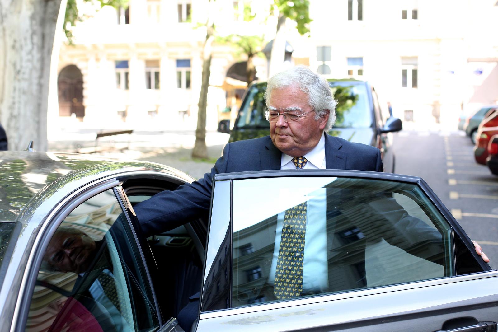 17.05.2017., Zagreb - George Djuro Gavrilovic izlazi sa Zupanijskog suda na Zrinjevcu. Photo: Boris Scitar/Vecernji list/PIXSELL