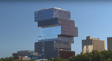 Zanimljiv dizajn: Nova zgrada Sveučilišta u Bostonu izgleda poput naslaganih knjiga