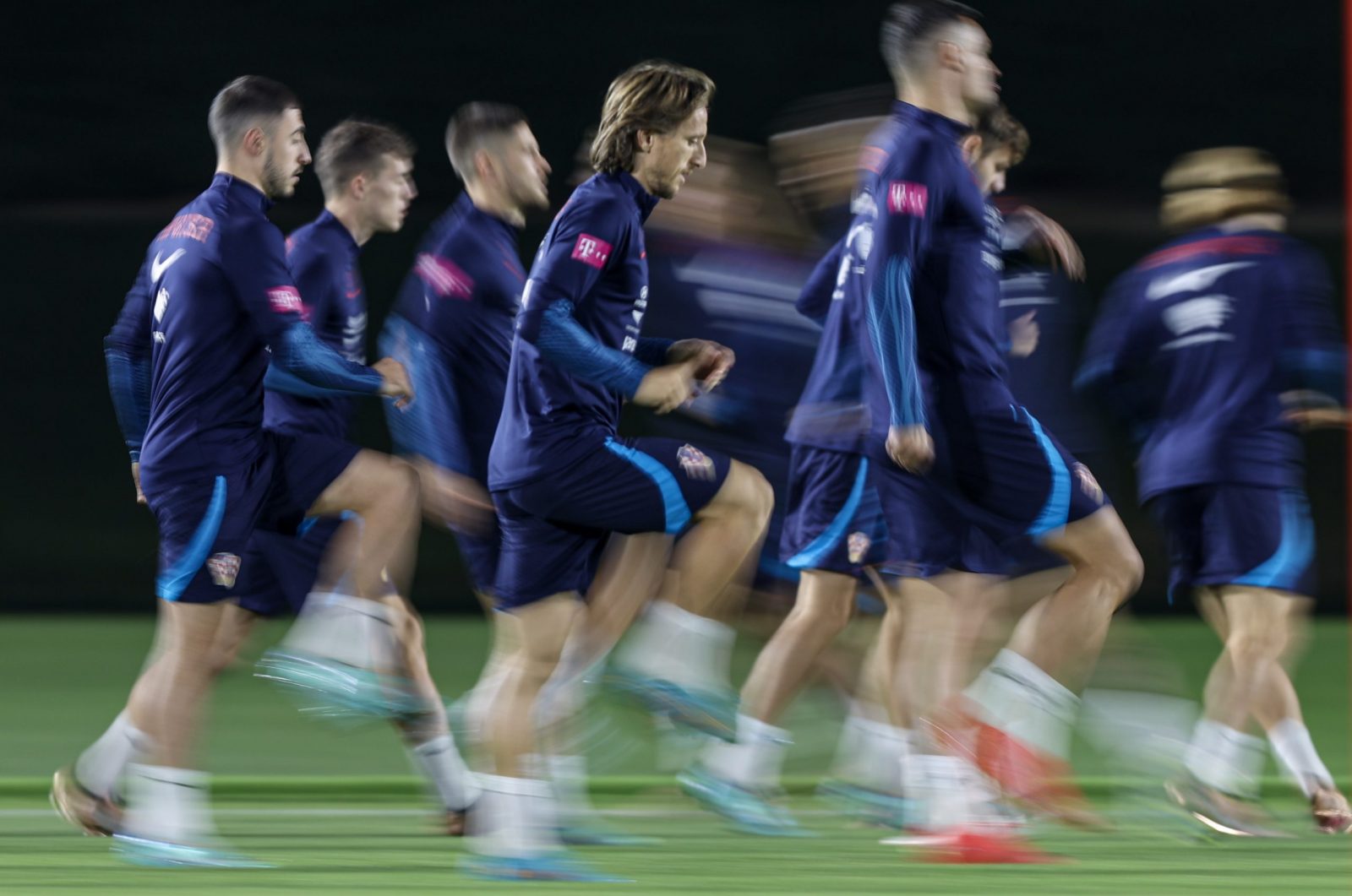 Doha, 11.12.2022 - Trening Hrvatske nogometne reprezentacije u trening kampu Al Ersal 3 u Dohi. Na slici Luka Modrić.
foto HINA/ Damir SENČAR/ ds