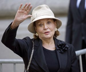 epa10383329 (FILE) US broadcast journalist and television personality Barbara Walters arrives for the funeral of US comedienne Joan Rivers at Temple Emanu-El in New York, New York, USA, 07 September 2014 (reissued 30 December 2022). According to a statement posted by Robert Iger, CEO of Disney, the parent company of Walters' longtime broadcaster ABC, Barbara Walters died at her home in New York City on 30 December 2022 at the age of 93.  EPA/PETER FOLEY *** Local Caption *** 51558033