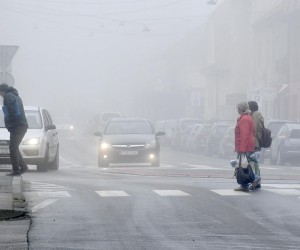 11.11.2011., Sisak - Jutarnja magla u Sisku. 

  Photo: Nikola Cutuk/PIXSELL