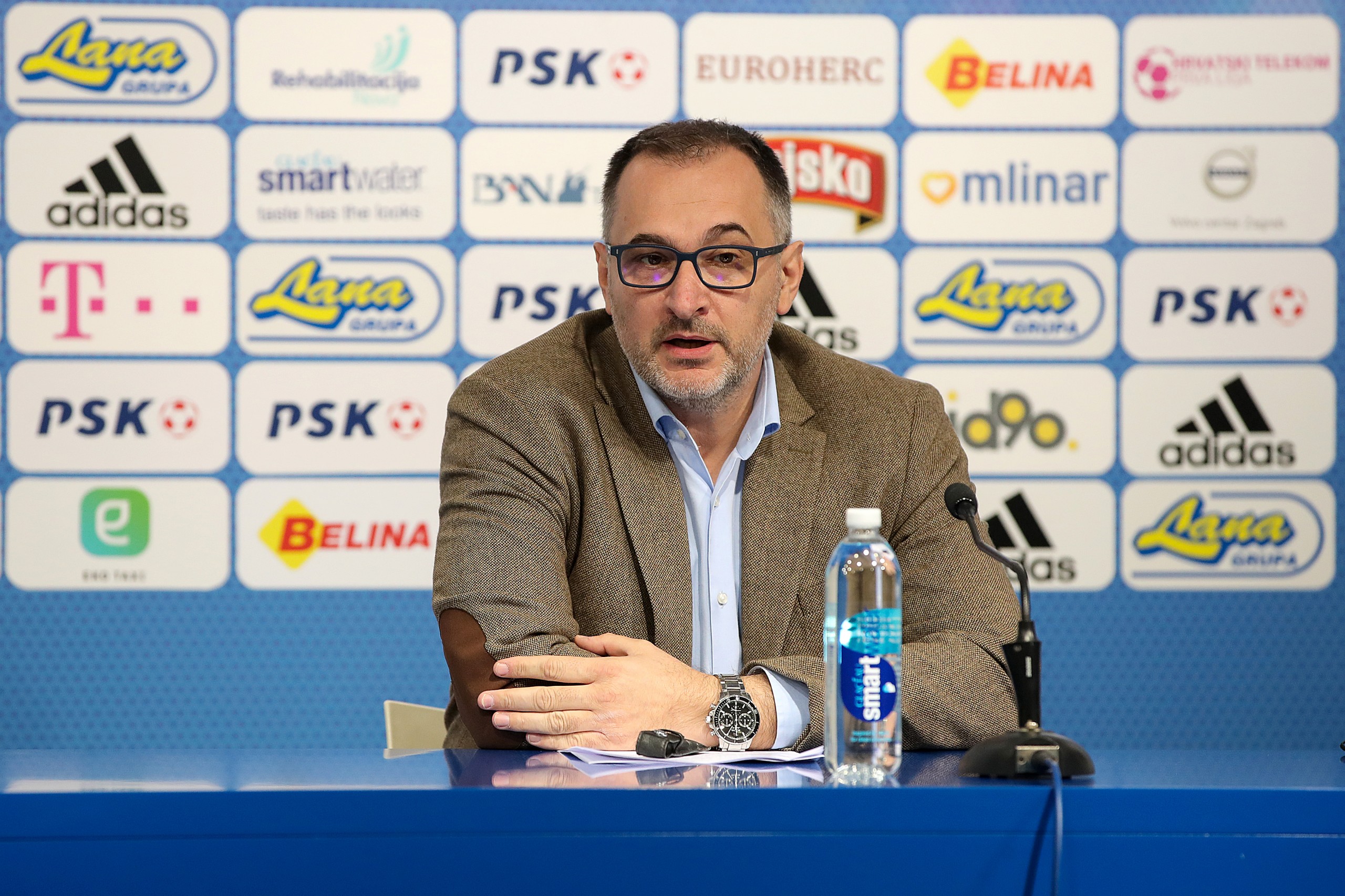 16.10.2020., Zagreb -  Konferencija za medije GNK Dinamo. Photo: Goran Stanzl/PIXSELL