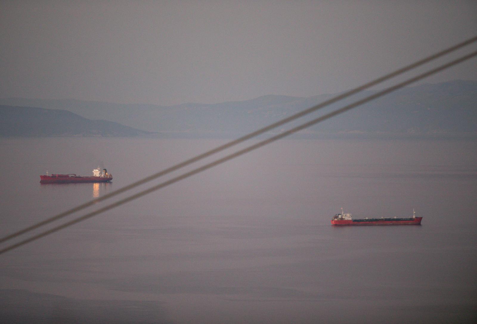 25.10.2019., Rijeka -Jutro u Kvarnerskom zaljevu. Photo: Igor Soban/PIXSELL