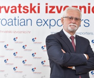 07.10.2021., Zagreb - Darinko Bago, predsjednik Udruge hrvatskih izvoznika. 

Photo Sasa ZinajaNFoto