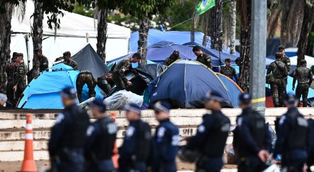 Brazilska policija raščistila prosvjednički kamp, pritvoreno 1500 osoba