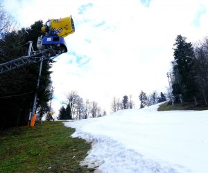 27.12.2022., Zagreb - Medunarodna skijaska federacija (FIS) nakon pregleda staze dala je zeleno svjetlo za odrzavanje zenskih slaloma 4. i 5. sijecnja. Photo: Slaven Branislav Babic/PIXSELL