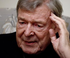 FILE PHOTO: Australian Cardinal George Pell looks on during an interview with Reuters in Rome, Italy December 7, 2020. Picture taken December 7, 2020. REUTERS/Guglielmo Mangiapane/File Photo Photo: GUGLIELMO MANGIAPANE/REUTERS