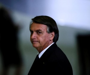 FILE PHOTO: Brazil's President Jair Bolsonaro looks on after a ceremony about the National Policy for Education at the Planalto Palace in Brasilia, Brazil June 20, 2022. REUTERS/Ueslei Marcelino/File Photo Photo: UESLEI MARCELINO/REUTERS