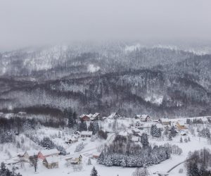 22.01.2023., Platak - Snijeg u Gorskom kotaru.  Photo: Nel Pavletic/PIXSELL