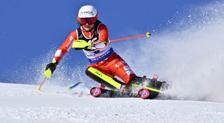Zrinka Ljutić u igri za svjetsko slalomsko odličje, Mikaela Shiffrin u vodstvu