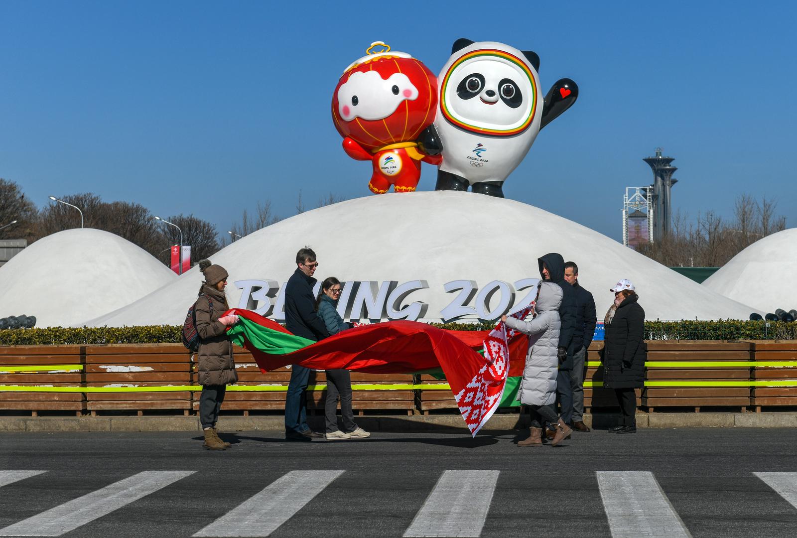 03.02.2022., Peking, Kina - Ljubitelji sporta u pekingu na Zimskim olimpijskim igrama. Photo: Jaki Franja/PIXSELL