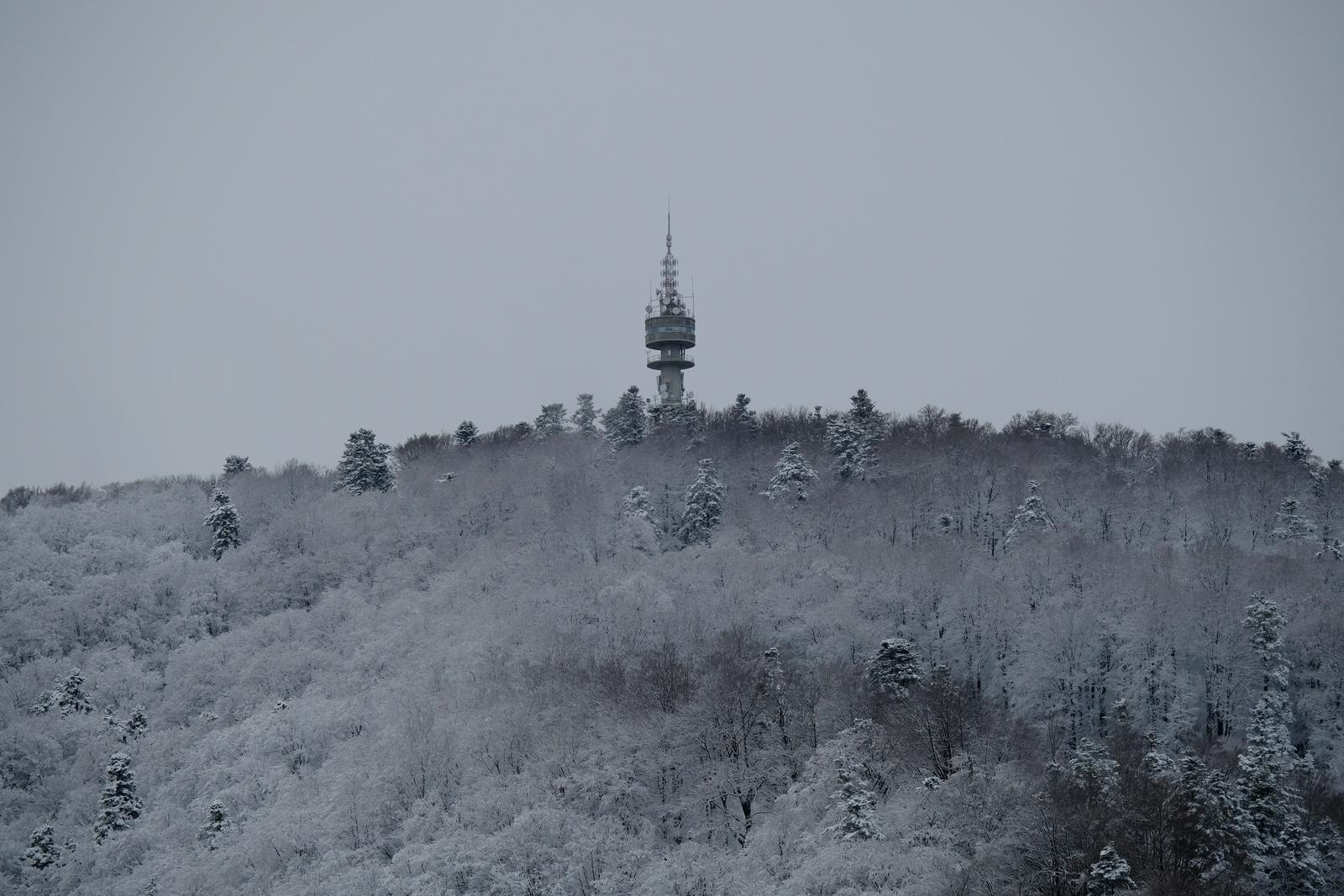 09.04.2022., Zagreb - Pocetak je proljeca, a Sljeme se bijeli kao da smo usred zime. Photo: Slaven Branislav Babic/PIXSELL