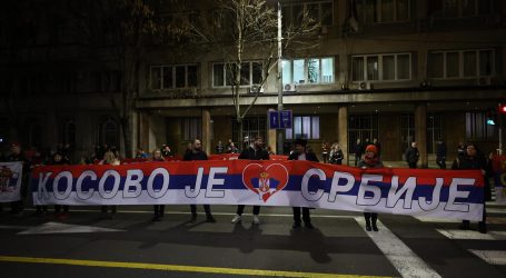U Beogradu prosvjed pod nazivom “Stop Vučićevoj izdaji Kosmeta”