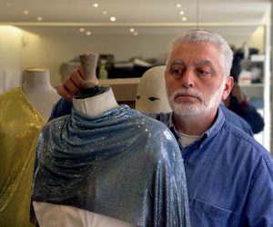 FILE PHOTO: Spanish-born French fashion designer Paco Rabanne seen in his Paris workshop May 18. Rabanne insists that his interpretations of predictions made by the 16th century astrologer Nostradamus,  which forsee the destruction of Paris by fire 11 August 1999, will come true.  Because of this, Rabanne has ordered the closure of his Paris boutiques and workshops on this date. REUTERS/Philippe Wojazer/File Photo Photo: Philippe Wojazer/REUTERS