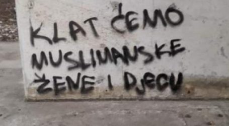 U Čapljini osvanuli prijeteći grafiti protiv Bošnjaka s ustaškim simbolima