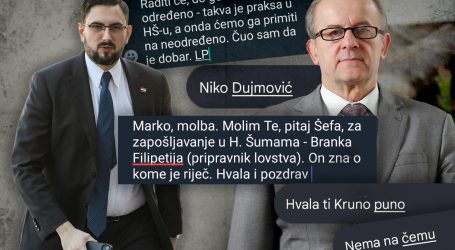 EKSPLOZIVNI TRANSKRIPTI: Marko Milić: ‘Niko Dujmović’; Krunoslav Jakupčić: ‘Radit će do godinu dana na određeno, a onda ćemo ga primiti na neodređeno’
