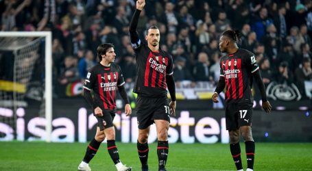 Ibrahimović postao najstariji strijelac u povijesti Serie A, Milan izgubio kod Udinesea